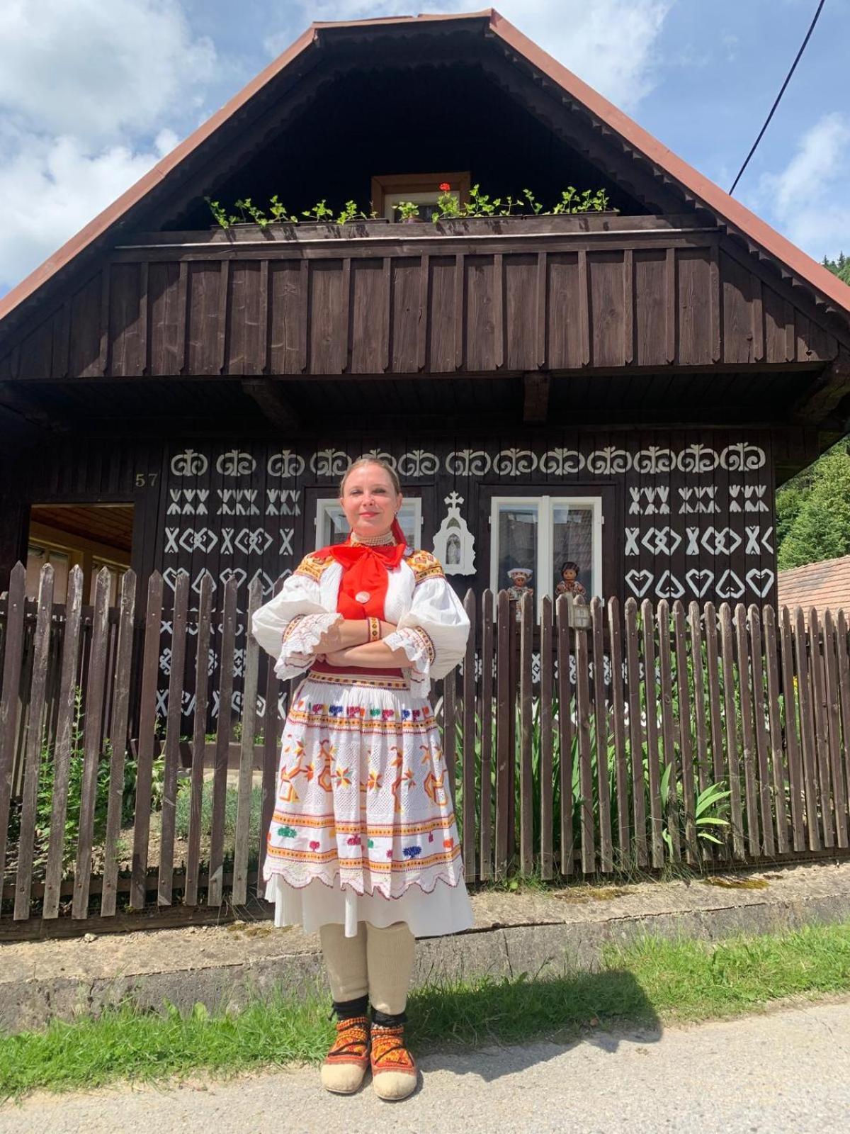Ondrejova Drevenica Villa Čičmany Buitenkant foto